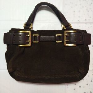 DKNY BELT BAG- Brown Suede Handbag